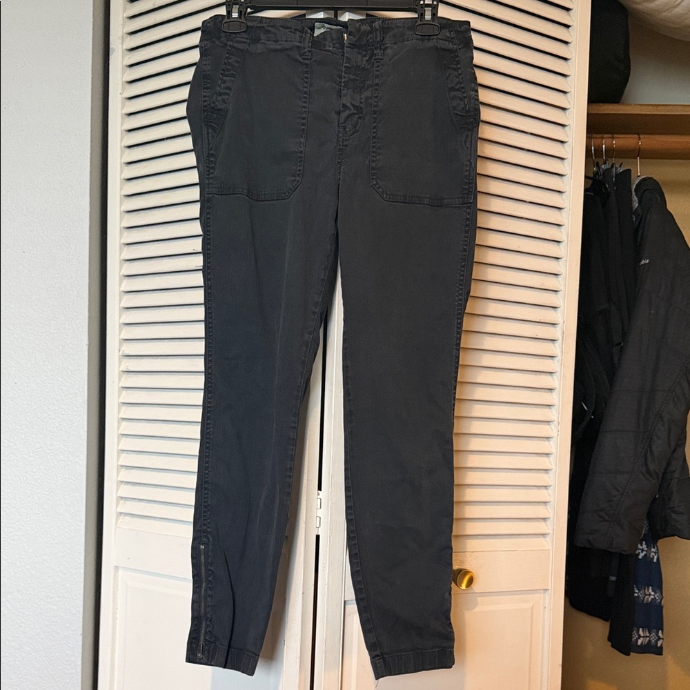 J. Crew Women's Dark Gray Ankle Chinos